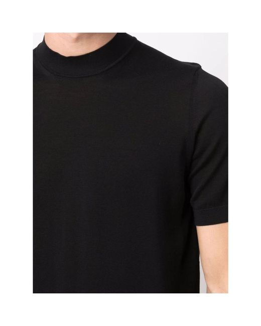Tops > t-shirts Drumohr pour homme en coloris Black