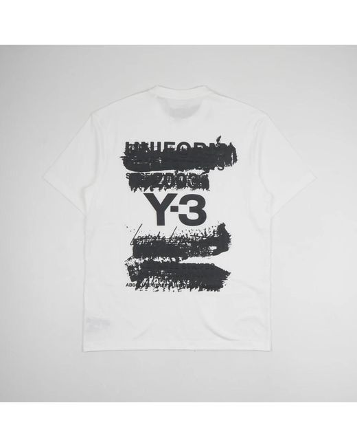 Y-3 White T-Shirts for men