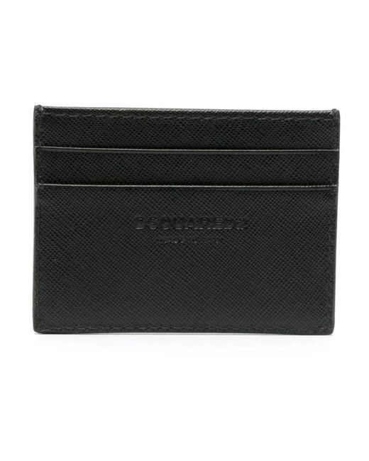 DSquared² Portefeuilles in het Black voor heren