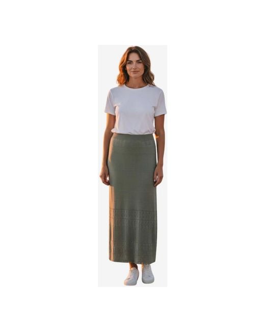 Guess Green Midi Skirts