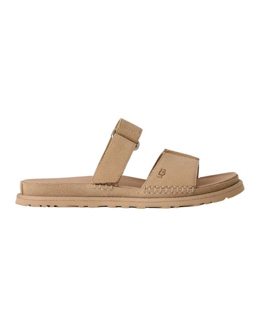 Sliders Ugg pour homme en coloris Metallic