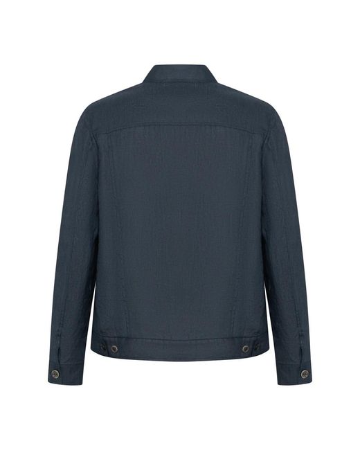 Franzese Collection Saharan Jacket in het Blue voor heren