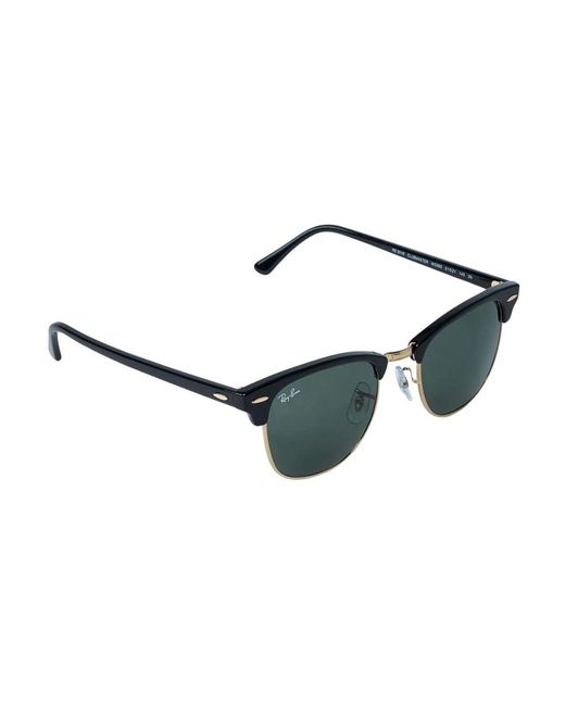 Ray-Ban Logo Motif Square Frame Zonnebril in het Black
