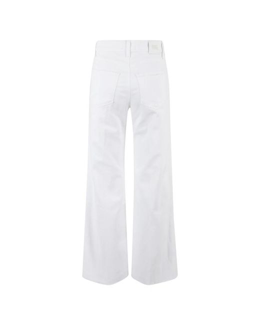 PAIGE White Wide Jeans