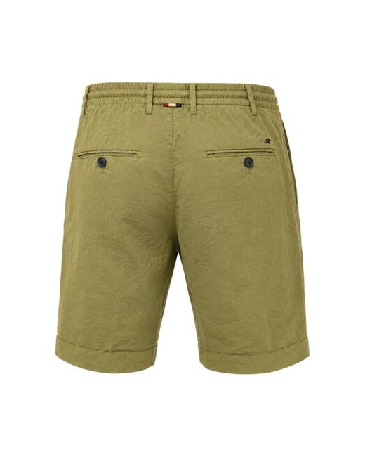 Mason's Green Casual Shorts for men