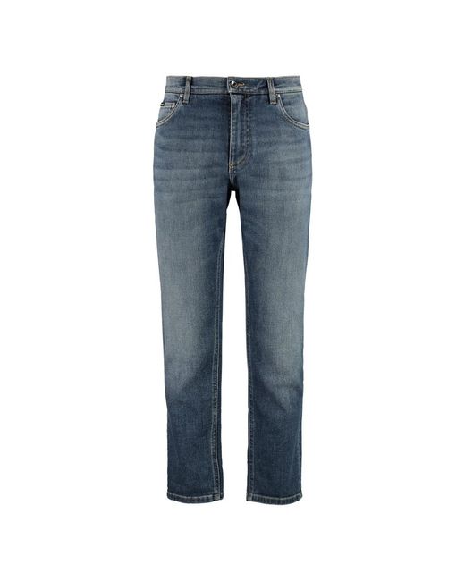 Slim-Fit Jeans Dolce & Gabbana pour homme en coloris Blue