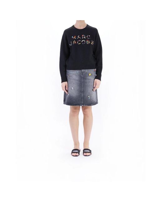Marc Jacobs Black Round-Neck Knitwear