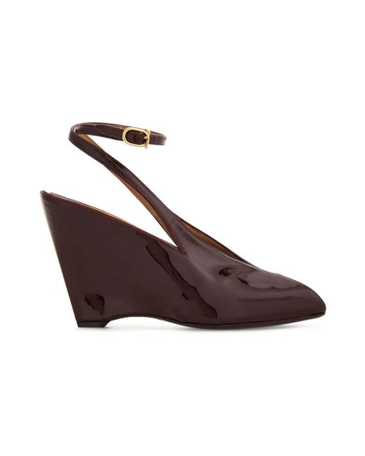 Ferragamo Brown Wedges