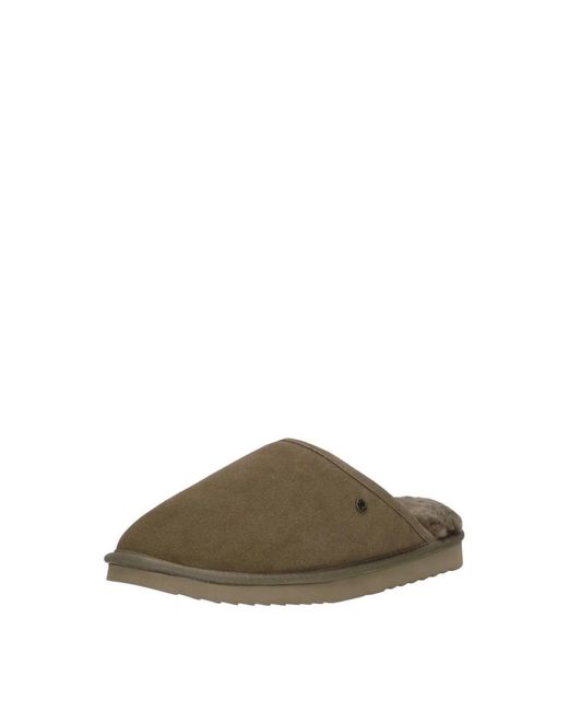 Warmbat Classic Slipper in Brown für Herren