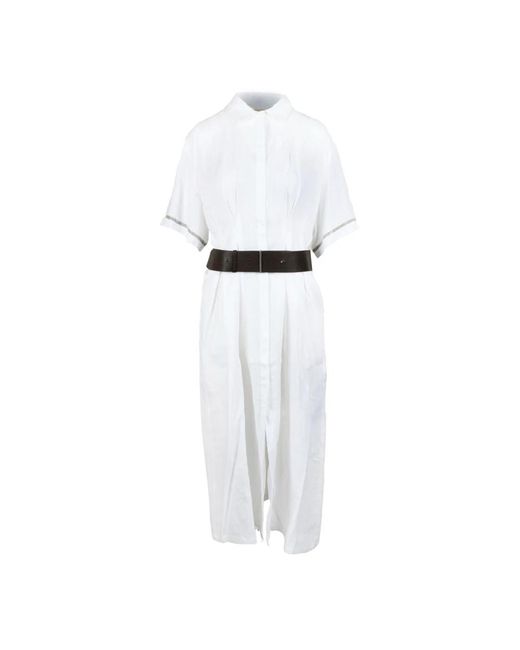 Fabiana Filippi White Shirt Dresses