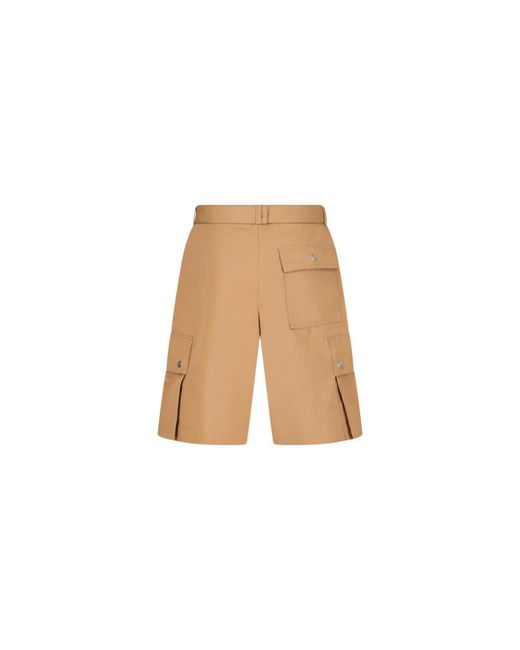 Jacquemus Natural Casual Shorts for men