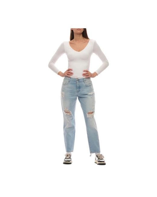 Don The Fuller Boyfriend Jeans in het Blue