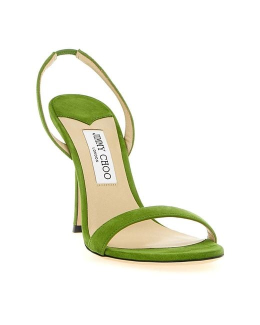 Jimmy Choo Green High Heel Sandals