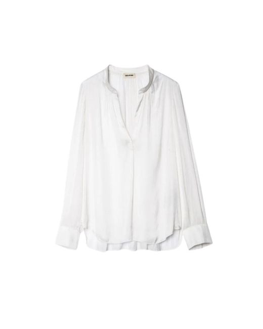 Zadig & Voltaire White Blouses