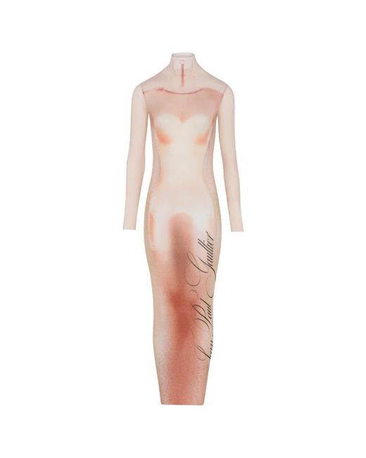 Jean Paul Gaultier Pink Maxi Dresses