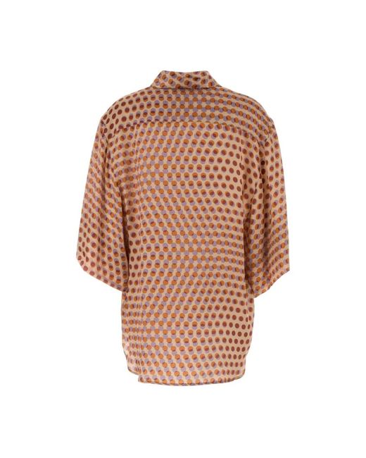 Dries Van Noten Brown Shirts