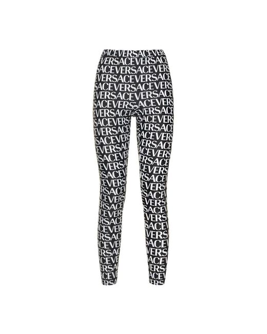 Versace Black Leggings