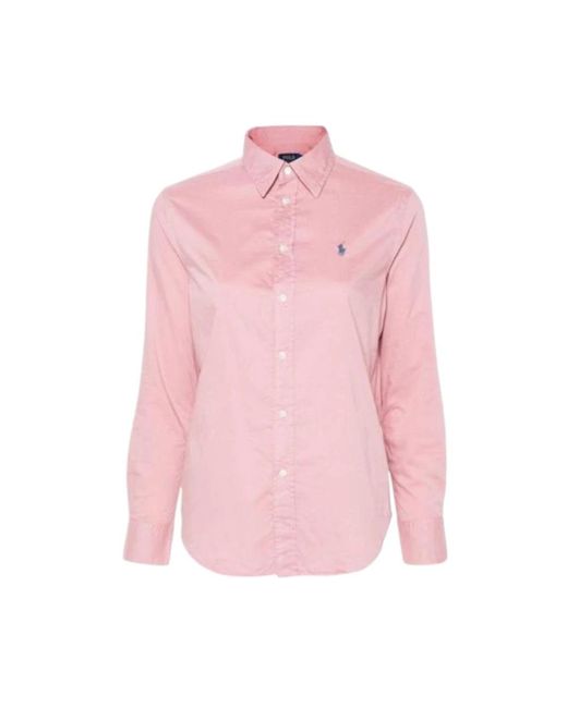 Camisa Elegante Para Hombre Mujer Talla de Polo Ralph Lauren de color Rosa Lyst