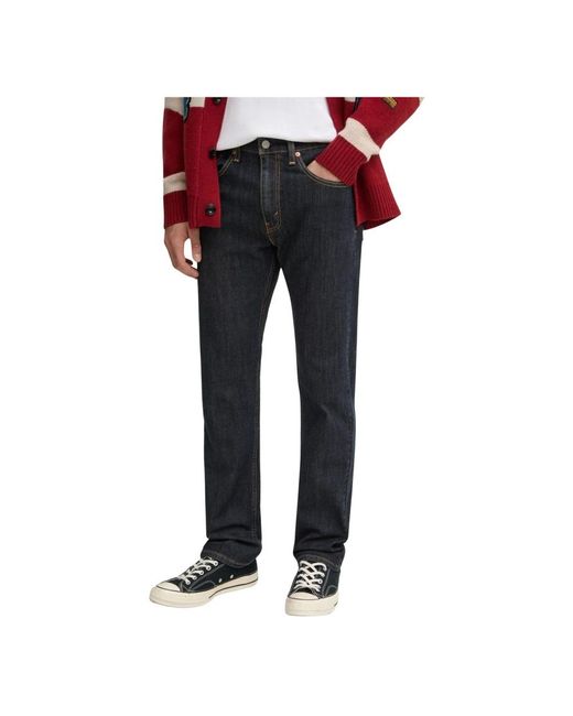 Levi's Rechte Jeans in het Red voor heren