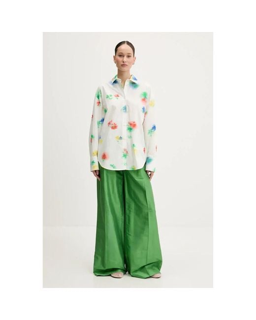 Shirts MSGM en coloris Green