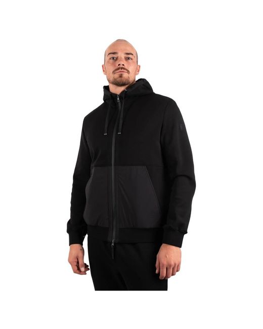 DUNO Black Zip-Throughs for men