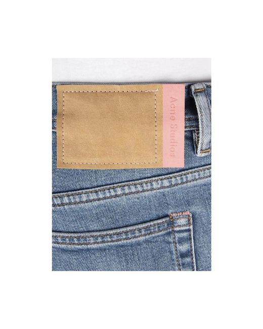 Acne Jean River Mid in het Blue voor heren