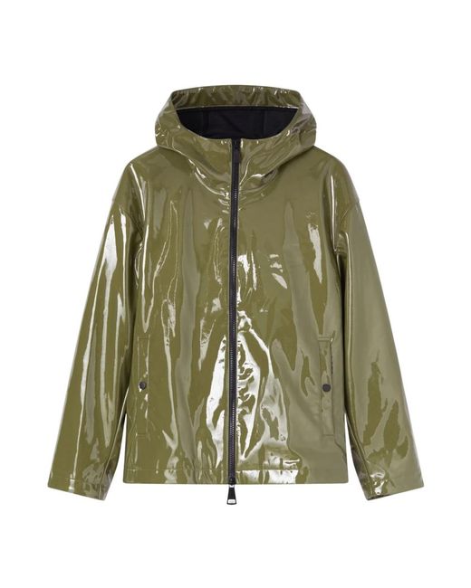 Rain Jackets di Add in Green da Uomo