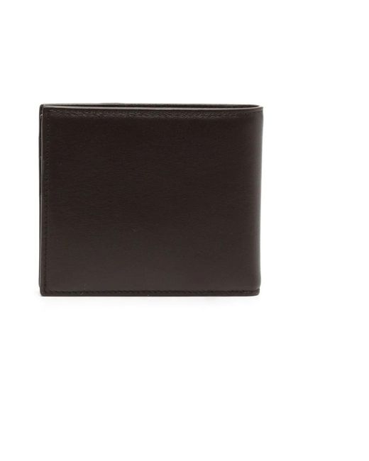 Lanvin Accessoires ,Veelkleurig ,Leer Klassieke Bifold Portemonnee in het Black voor heren