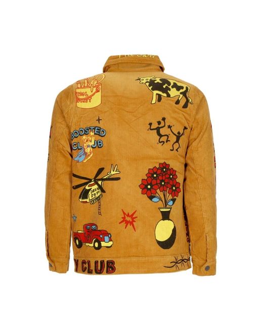 Market Jassen ,Oranje ,Corduroy Booster Club Jack in het Yellow voor heren
