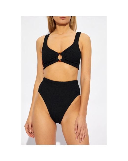Hunza G Black Bikinis