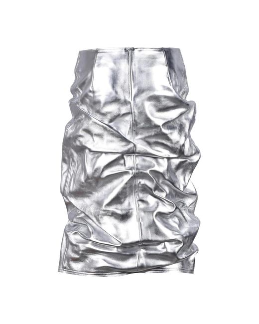 we11done Gray Short Skirts