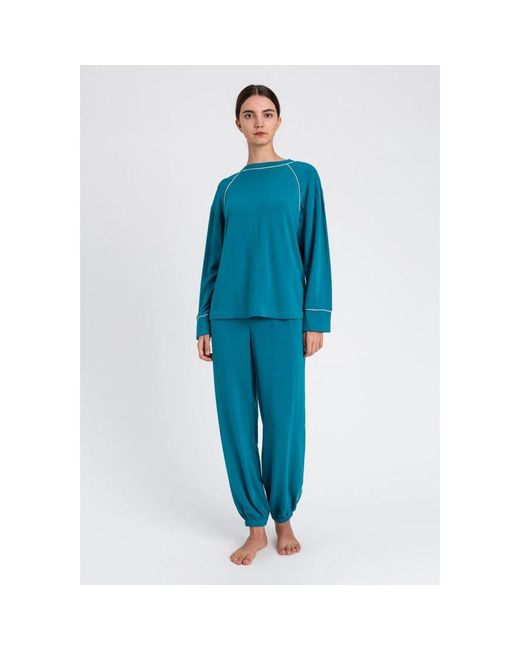 Pyjamas Twinset en coloris Blue