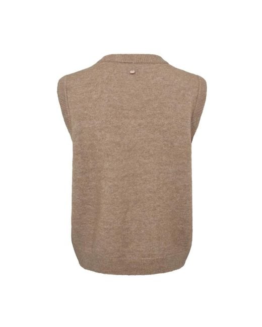 Vests Numph de color Brown