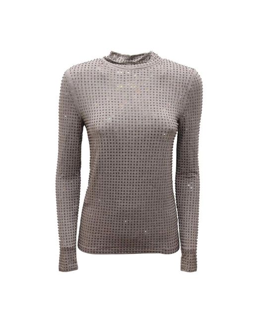 Pinko Gray Turtlenecks
