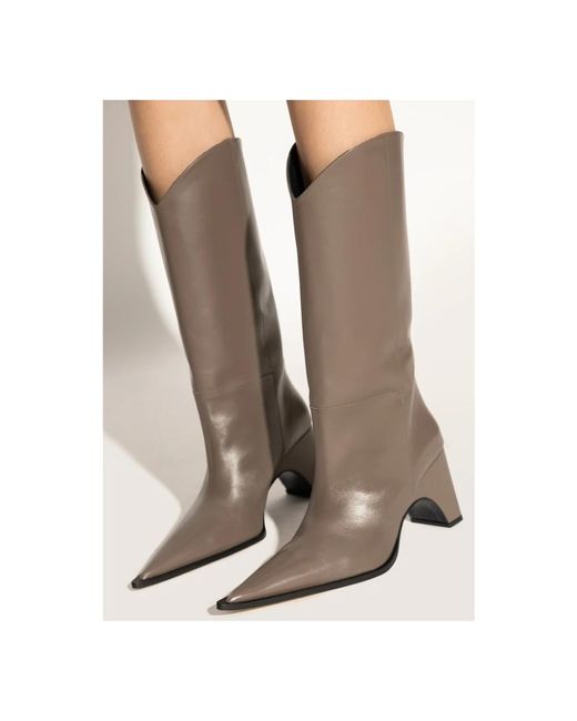 Coperni Brown Cowboy Boots