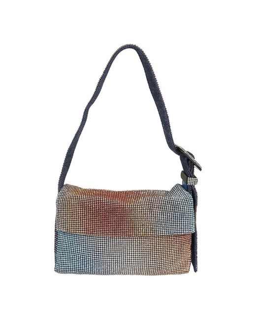 Benedetta Bruzziches Gray Shoulder Bags