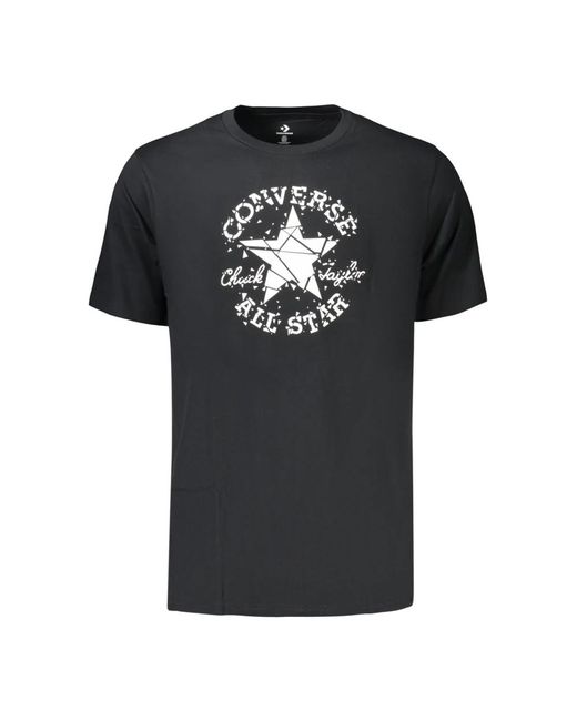 Converse Broken Glass T-Shirt in het Black voor heren