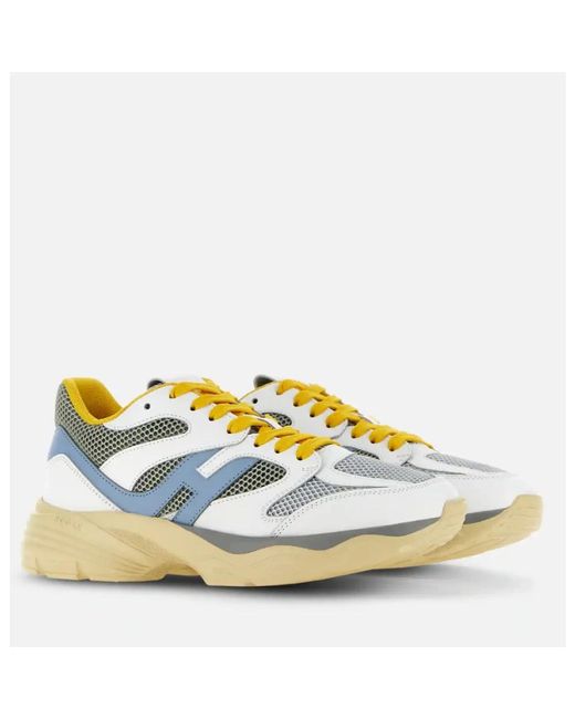 Hogan Blue Sneakers H665, Sky for men