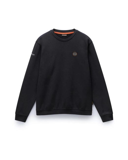 Sweatshirts di Napapijri in Black da Uomo