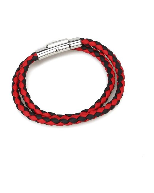 Tod's Red Bracelets for men
