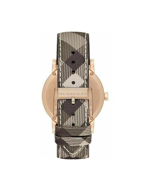 Watches di Burberry in Metallic