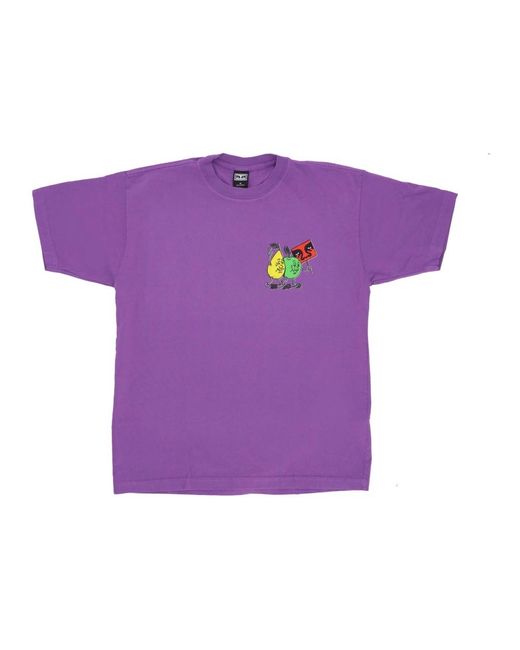 Obey Purple T-Shirts for men