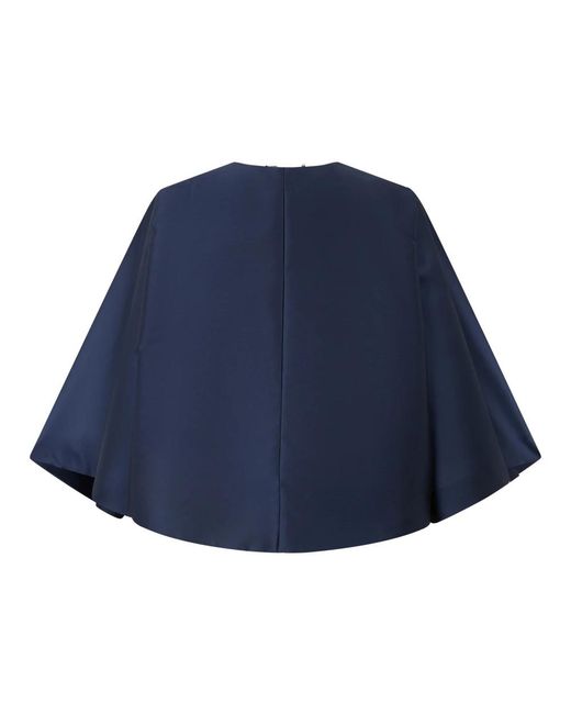 Capes di Alberta Ferretti in Blue