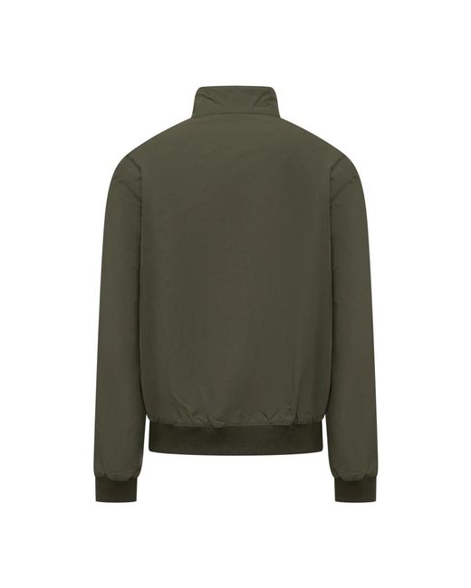 Barbour Jassen ,Groen ,Leer Royston Casual Jacket in het Green voor heren