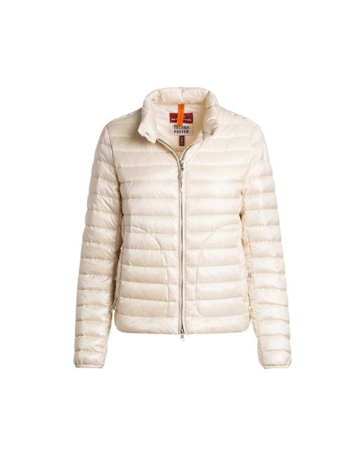 Down Jackets Parajumpers de color Natural