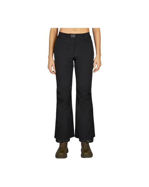 Pantaloni da sci in nylon stretch con fibbia magnetica di Moncler in Black
