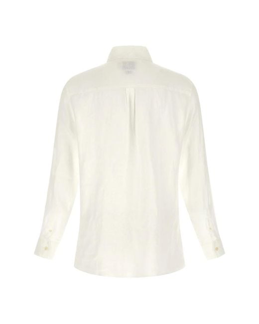 Mc2 Saint Barth White Casual Shirts for men