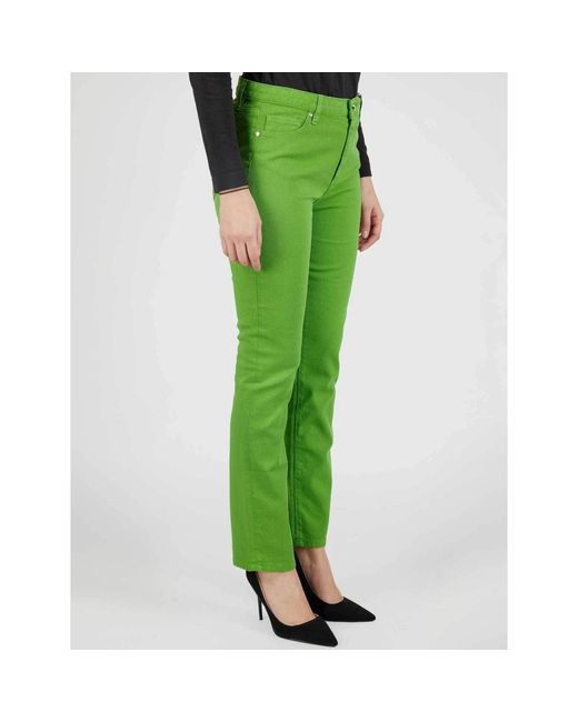 Kiton Green Slim-Fit Jeans