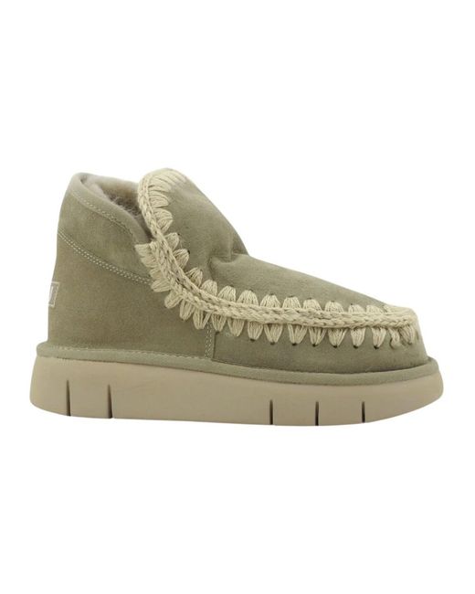Mou Green Winter Boots