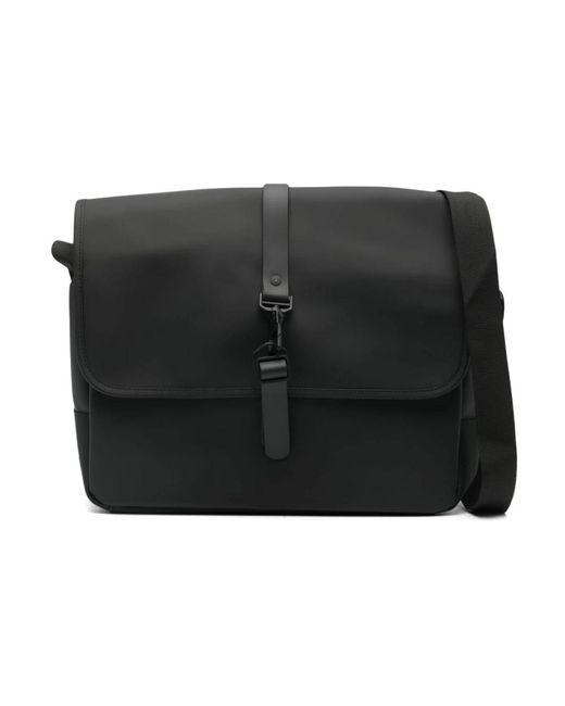 Cross Body Bags Rains de hombre de color Black